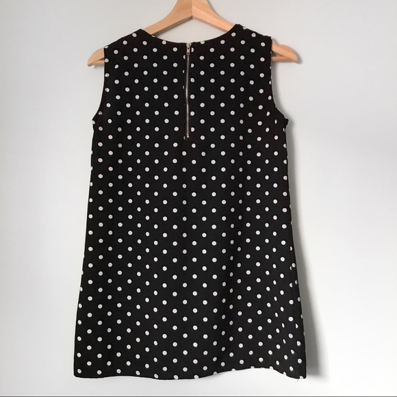 SOLD - Black tunic with white polka dots - Picture 4 of 12